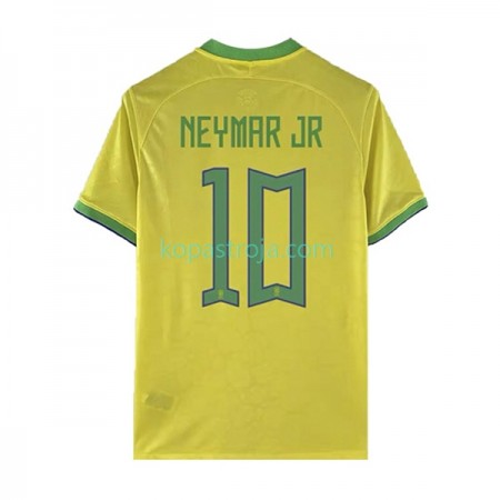 Billiga Fotbollströjor Brasilien Neymar JR 10 Hemma tröja WM 2022 Kortärmad